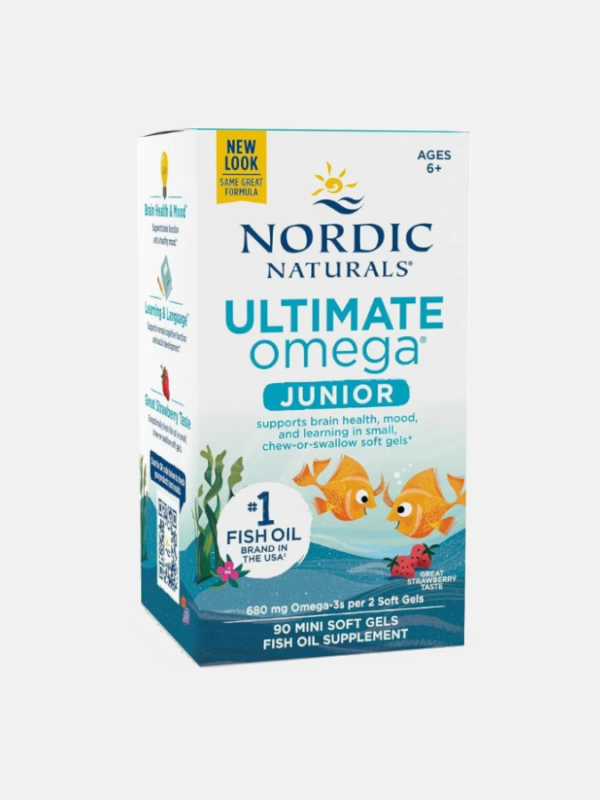 Ultimate Omega Junior - 90 cápsulas - Nordic Naturals