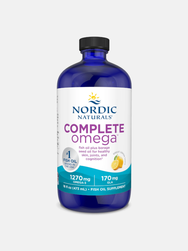 Complete Omega 1270mg Lemon - 473ml - Nordic Naturals