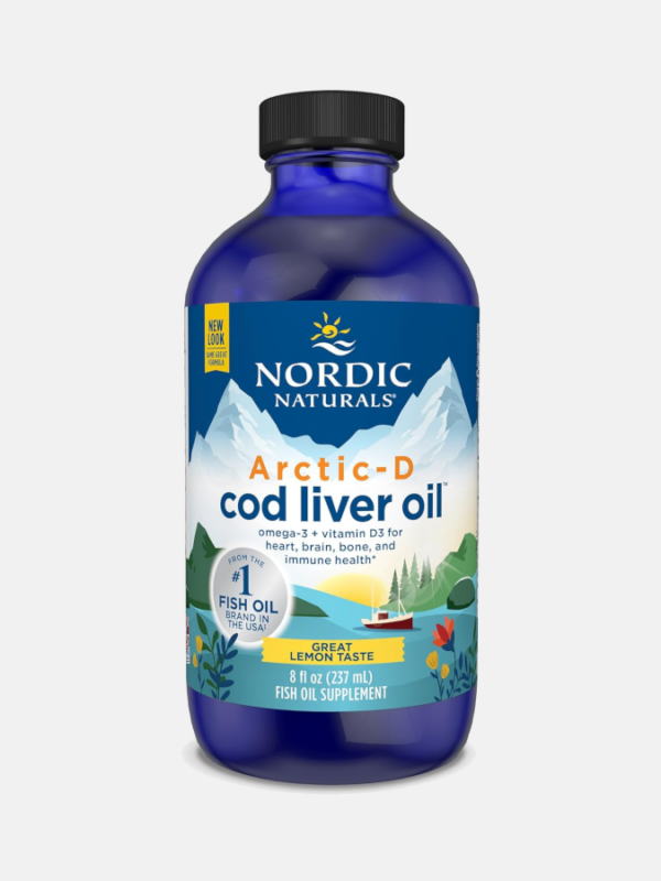 Arctic-D Cod Liver Oil - 237 ml - Nordic Naturals