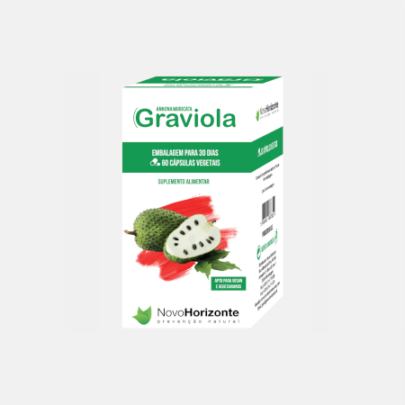 Graviola – 60 cápsulas – Novo Horizonte