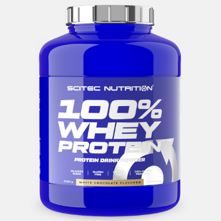 100% Whey Protein White Chocolate – 2350g – Scitec Nutrition