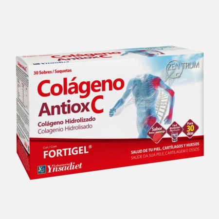 Colágeno Antiox C con Fortigel – 30 sobres – Zentrum