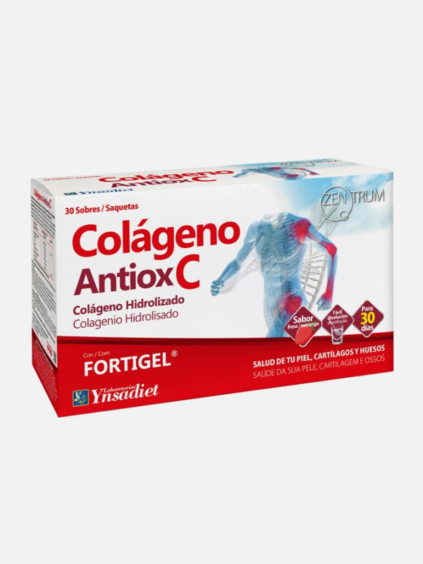 Colágeno Antiox C con Fortigel - 30 sobres - Zentrum