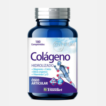 Colágeno Hidrolizado Porcino – 180 comprimidos – Zentrum