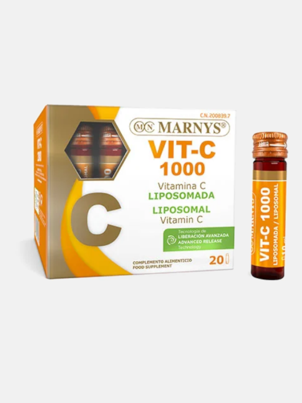 Vitamina C VIT-C 1000 Liposomal - 20 viales - Marnys