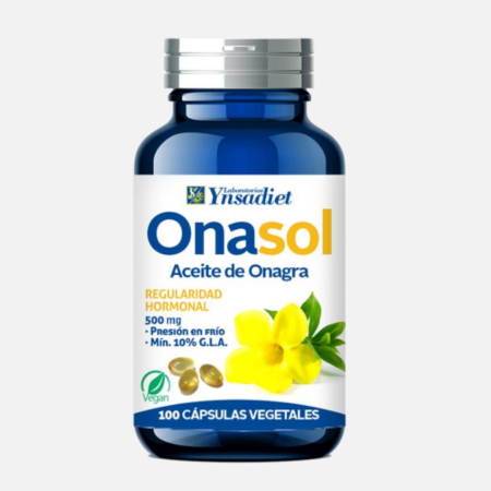 Onasol Aceite de Onagra – 100 cápsulas – Ynsadiet