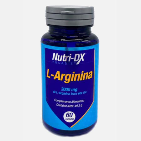 L-Arginina – 60 cápsulas – Nutri-DX