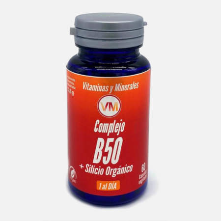 VM Complejo B50 + Silicio Orgánico – 60 cápsulas – Ynsadiet