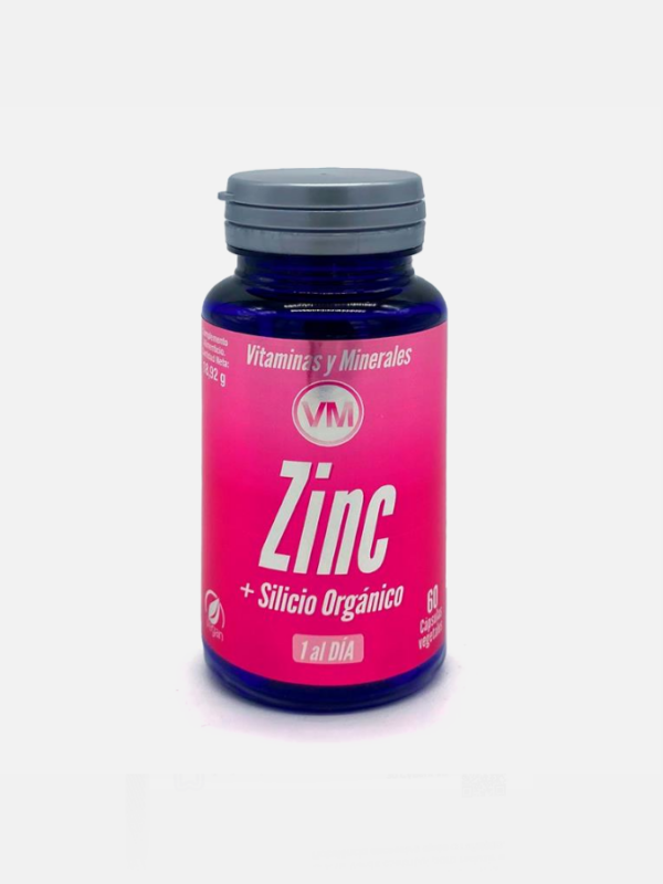 VM Zinc + Silicio Orgánico - 60 cápsulas - Ynsadiet