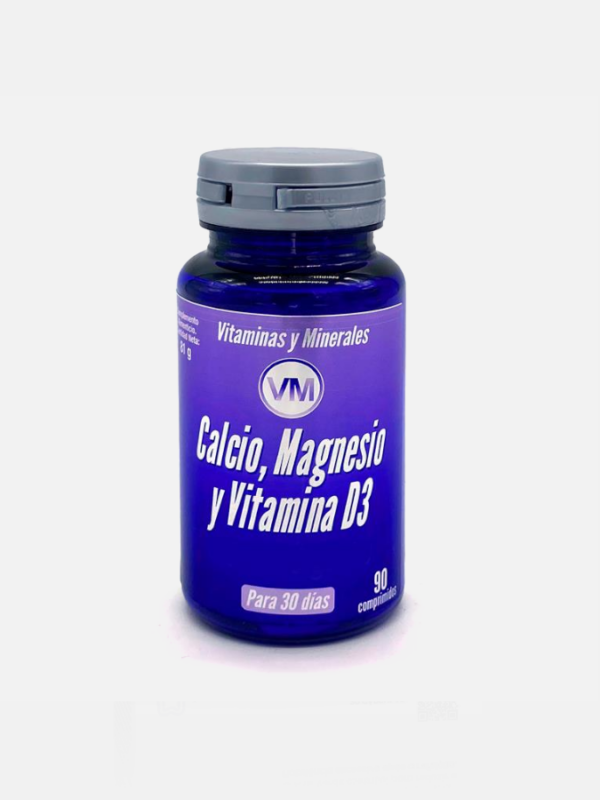 VM Calcio Magnesio Vitamina D3 - 90 comprimidos - Ynsadiet