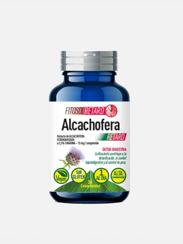 Alcachofera Fitosol Retard - 30 comprimidos - Ynsadiet