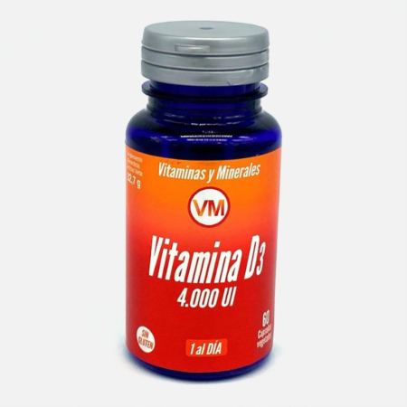 Vitamina D3 4000UI – 60 cápsulas – Ynsadiet