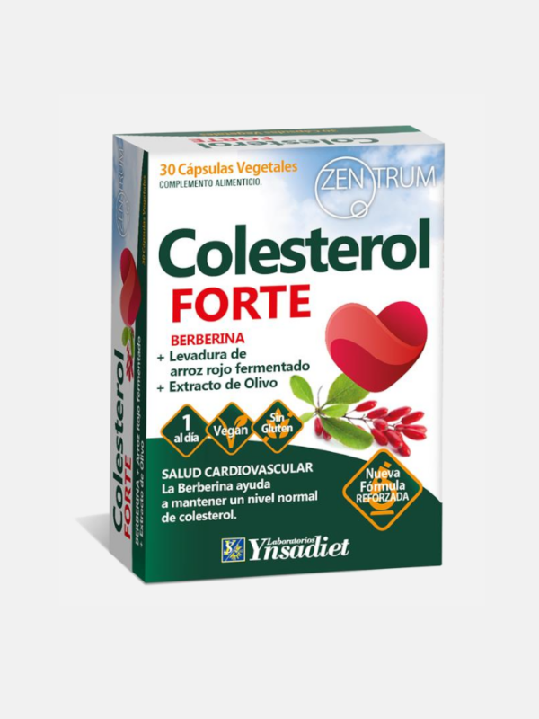 Colesterol Forte - 30 cápsulas - Zentrum