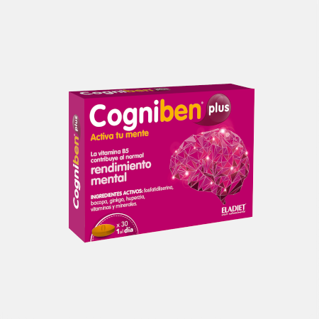 Cogniben Plus – 30 comprimidos – Eladiet