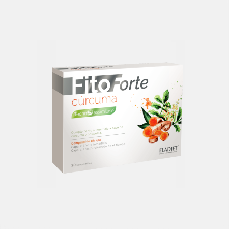 FitoForte Cúrcuma – 30 comprimidos – Eladiet