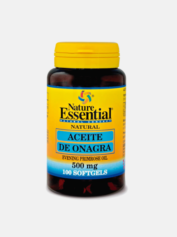 Aceite de Onagra 500mg - 100 cápsulas - Nature Essential