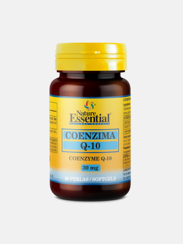 Coenzima Q10 30 mg - 30 cápsulas - Nature Essential