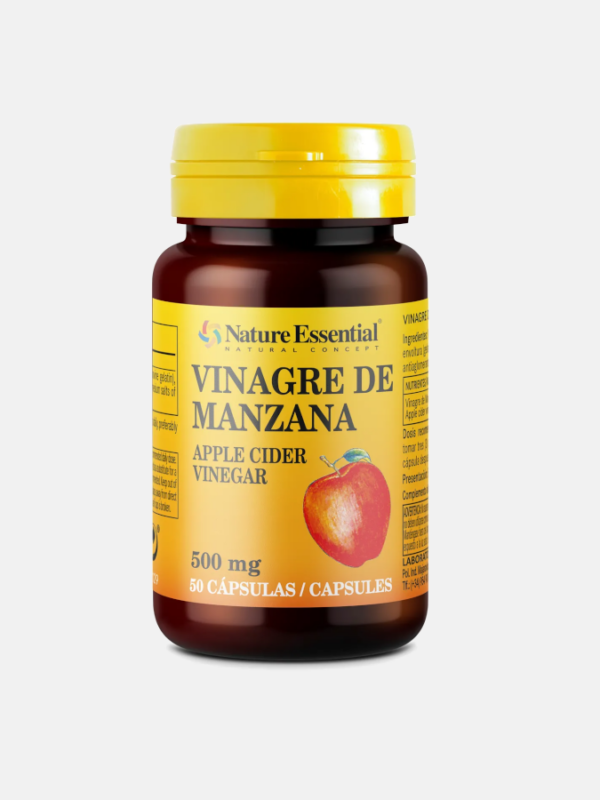 Vinagre de Manzana 500 mg - 50 cápsulas - Nature Essential