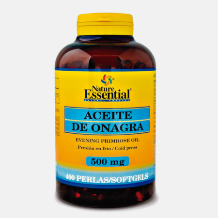 Aceite de Onagra 500mg – 400 cápsulas – Nature Essential