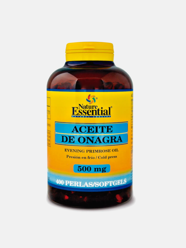 Aceite de Onagra 500mg - 400 cápsulas - Nature Essential