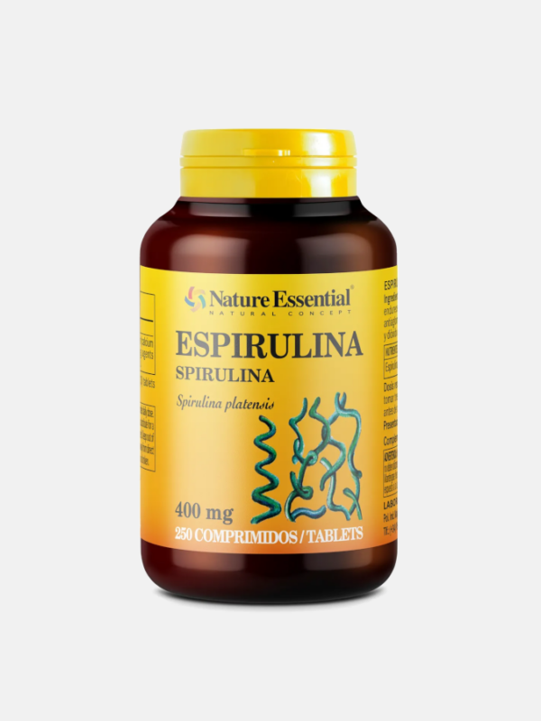 Espirulina 400 mg - 250 comprimidos - Nature Essential