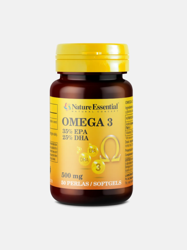 Omega-3 35% EPA 25% DHA 500mg - 50 cápsulas - Nature Essential