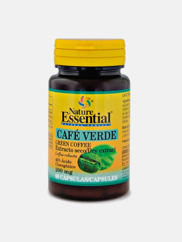 Café Verde 200 mg - 60 cápsulas - Nature Essential