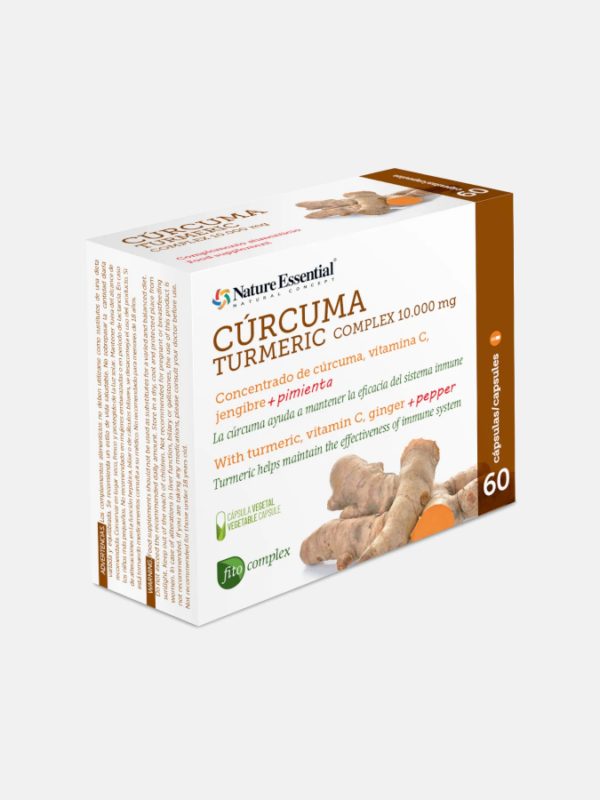 Curcuma Complex 10000mg - 60 cápsulas - Nature Essential
