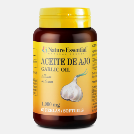 Aceite de Ajo 1000mg – 60 cápsulas – Nature Essential