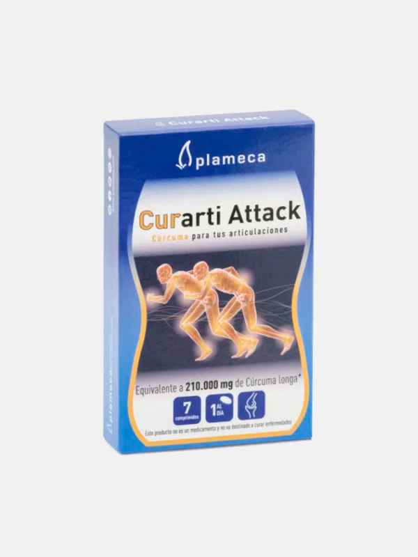 Curarti Attack - 7 comprimidos - Plameca