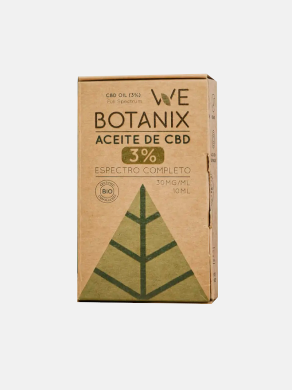 Aceite de CBD 3% BIO - 10ml - WeBotanix
