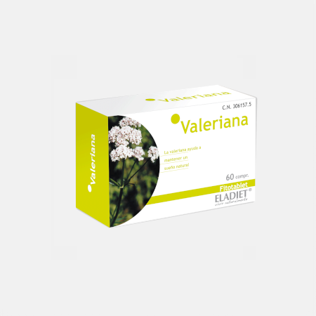 Valeriana – 60 comprimidos – Eladiet