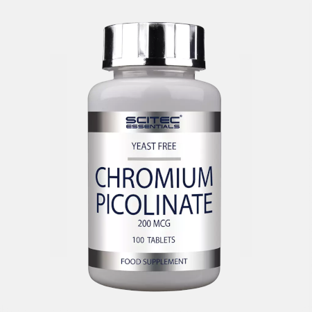 Chromium Picolinate 200mcg – 100 comprimidos – Scitec Nutrition