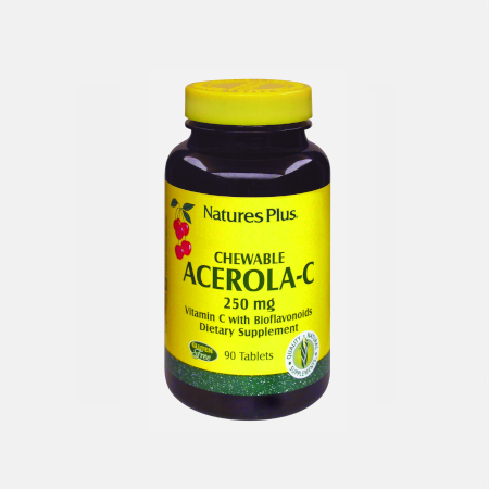ACEROLA C 250mg – 90 comp. masticables – Natures Plus