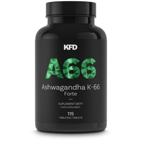 Ashwagandha Forte 66+ – 115 comprimidos – KFD Nutrition