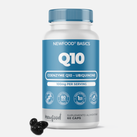 Q10 100 mg – 60 cápsulas – NewFood