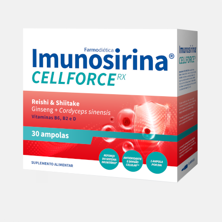 Imunosirina CELLFORCE RX – 30 ampollas – Farmodiética