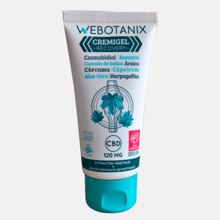 Cremigel Óseo CBD Recovery Bio – 75ml – WeBotanix