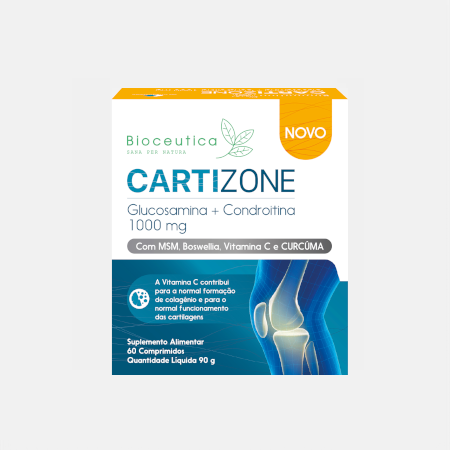 Cartizone Glucosamina Condroitina – 60 comprimidos – Bioceutica
