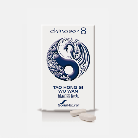 Chinasor 08 Tao Hong Si Wu Wan – 30 comprimidos