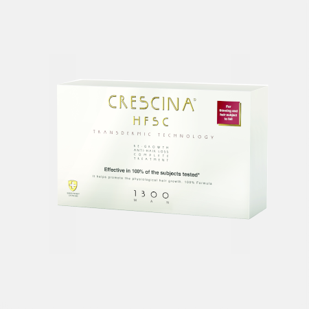 Crescina HFSC Transdermic Complete Treatment 1300 Man – 10+10 viales