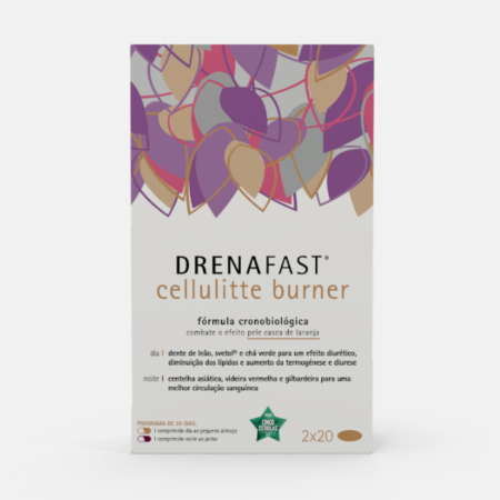 DrenaFast Cellulitte Burner – 40 comprimidos – Biocol