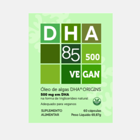 DHA 85 500 Vegan – 60 cápsulas