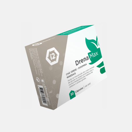 DrenaMax – 30 cápsulas – I2Nutri