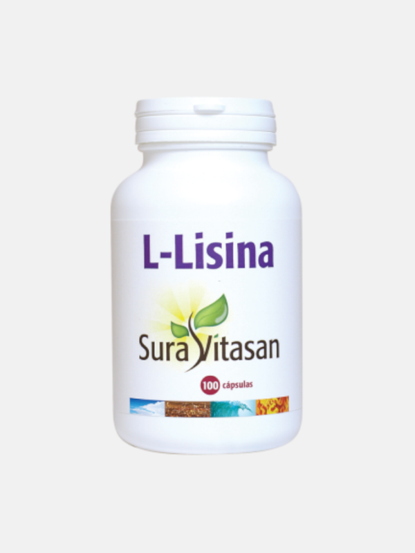L-Lisina - 100 cápsulas - Sura Vitasan