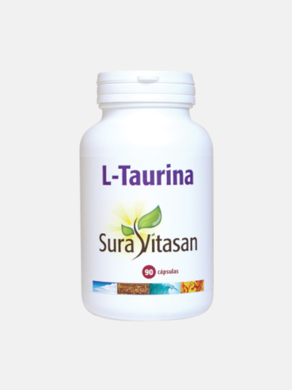 L-Taurina - 90 cápsulas - Sura Vitasan