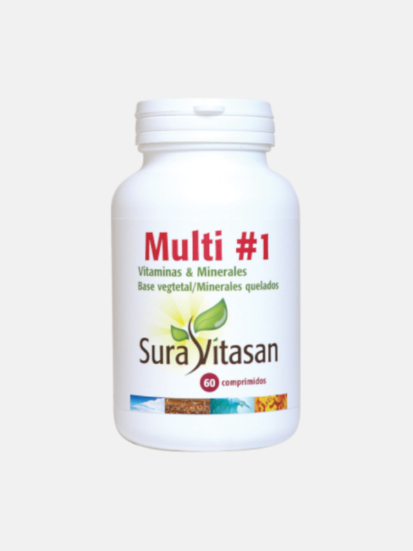 Multi #1 Vitaminas & Minerais - 60 comprimidos - Sura Vitasan