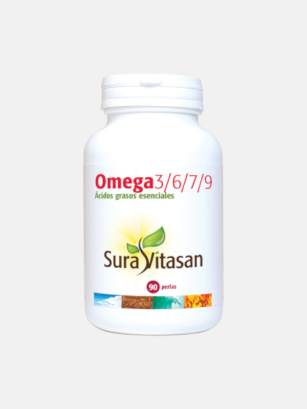 Omega 3/6/7/9 - 90 cápsulas - Sura Vitasan