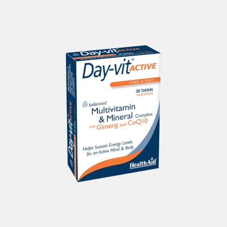 Day-Vit Active – 30 pastillas – Health Aid