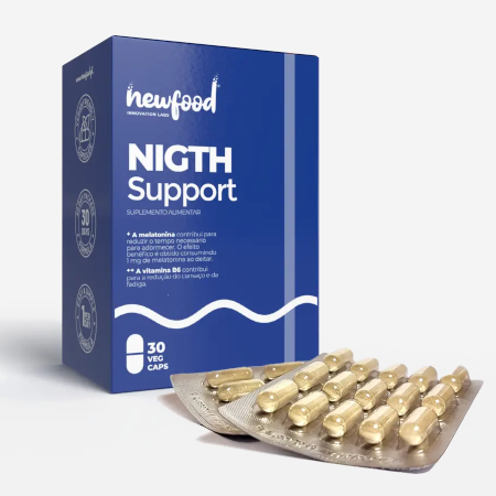 NIGHT Support – 30 cápsulas – NewFood